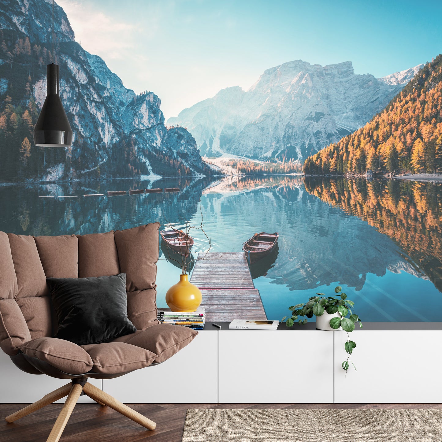 Fototapete Pragser Wildsee In Italien