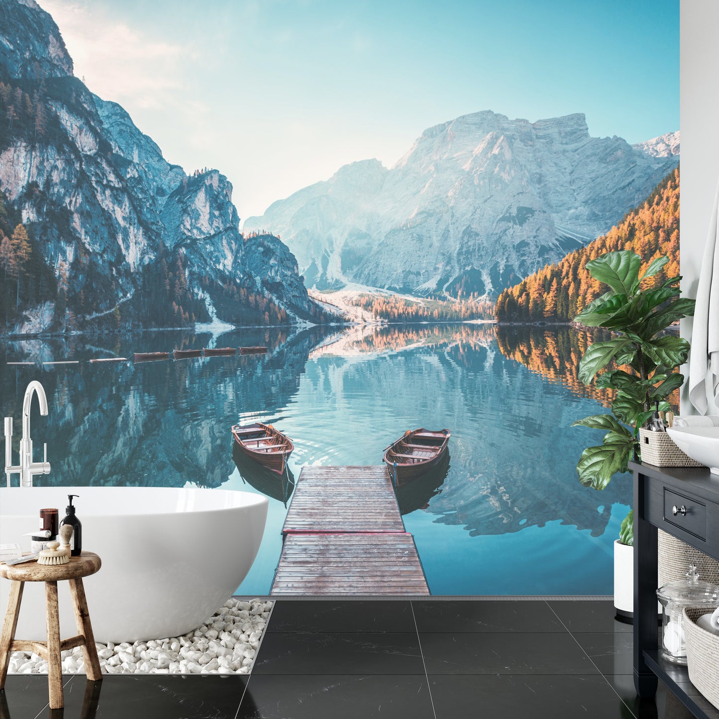 Fototapete Pragser Wildsee In Italien