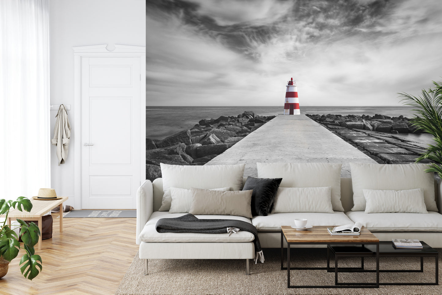Fototapete Land Meer