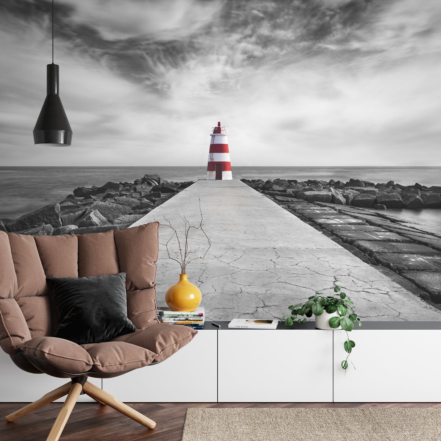 Fototapete Land Meer