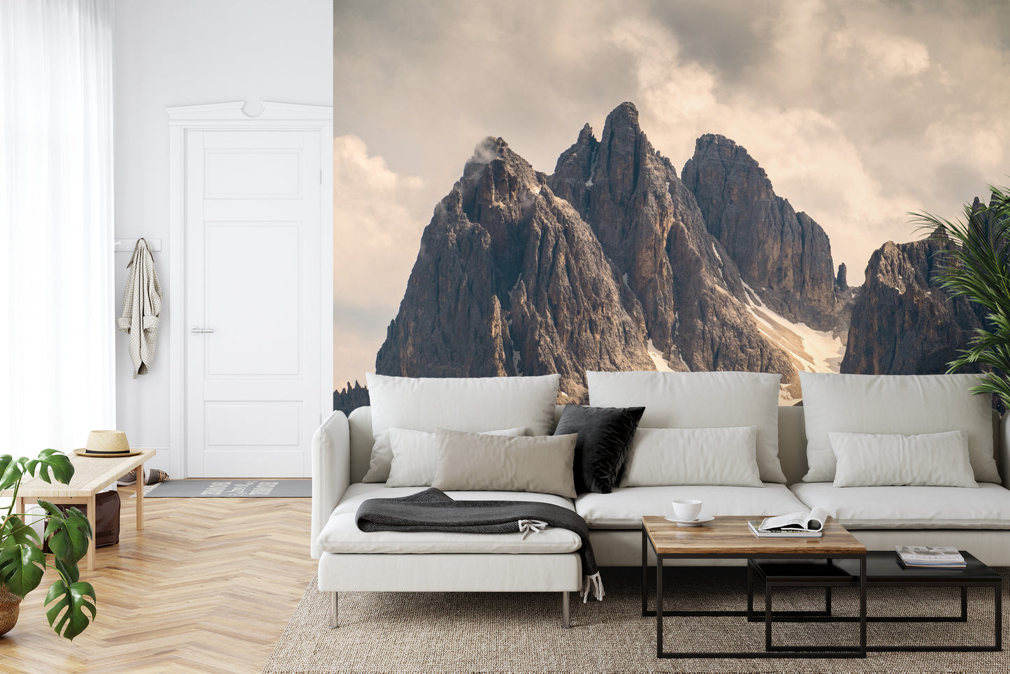 Fototapete Bergspitzen