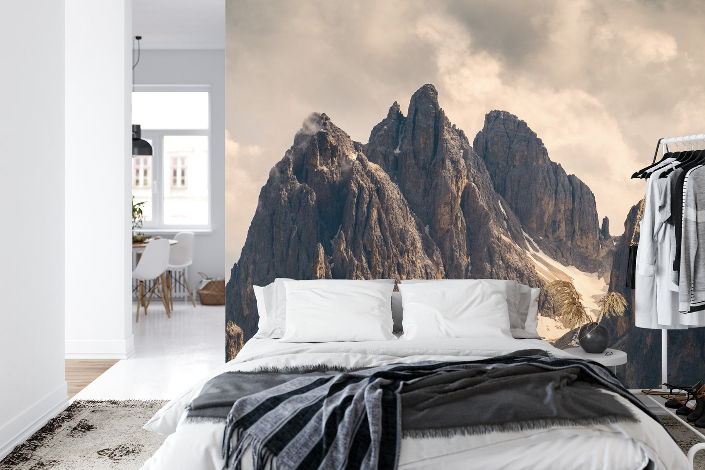 Fototapete Bergspitzen