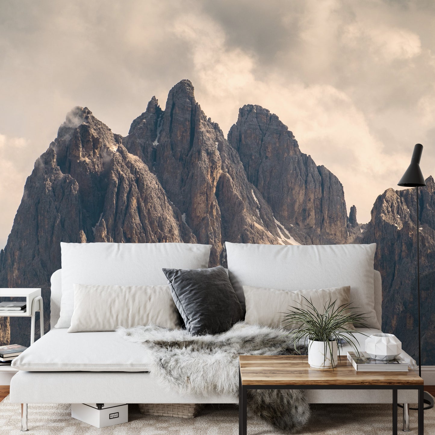 Fototapete Bergspitzen