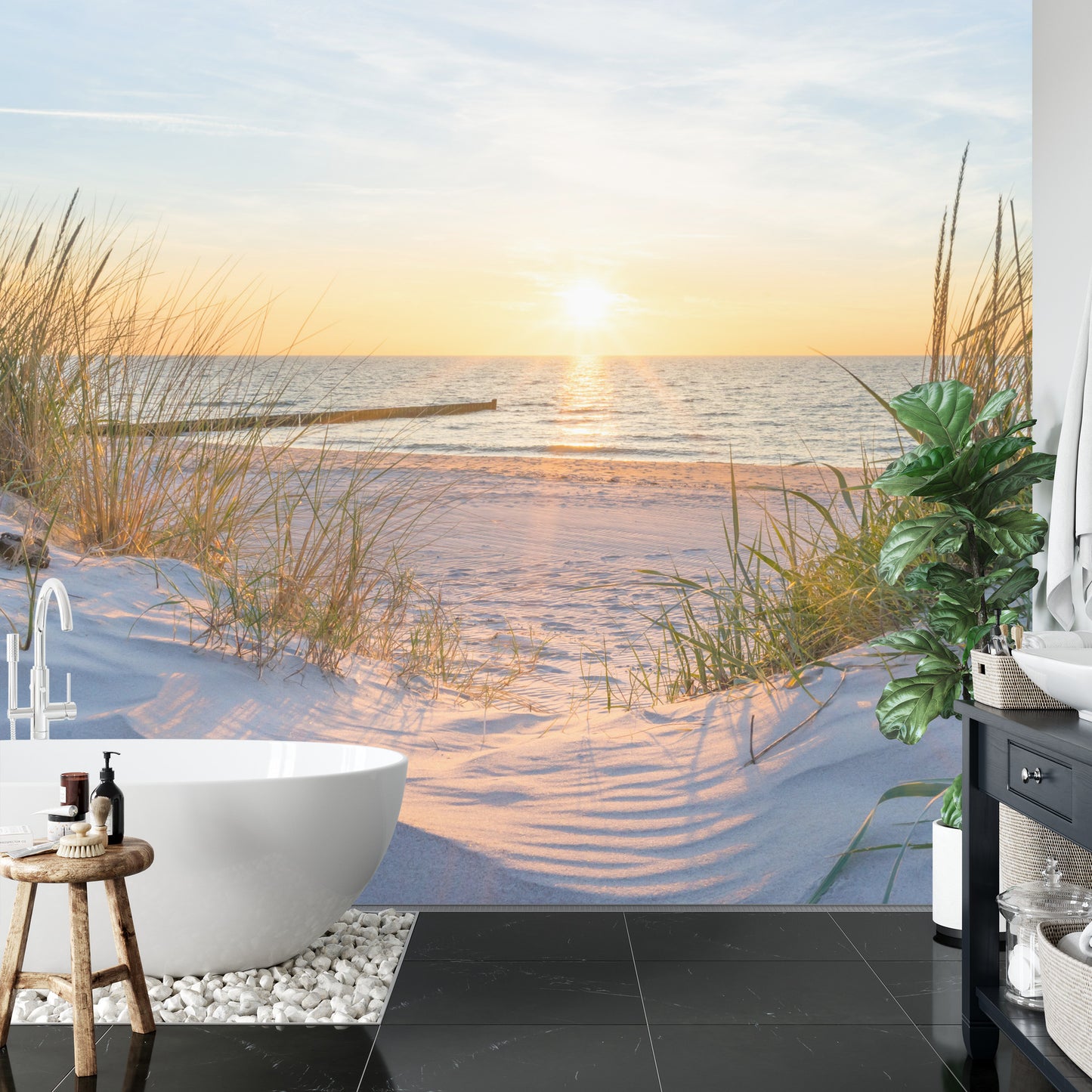 Fototapete Strand Dünenmeer