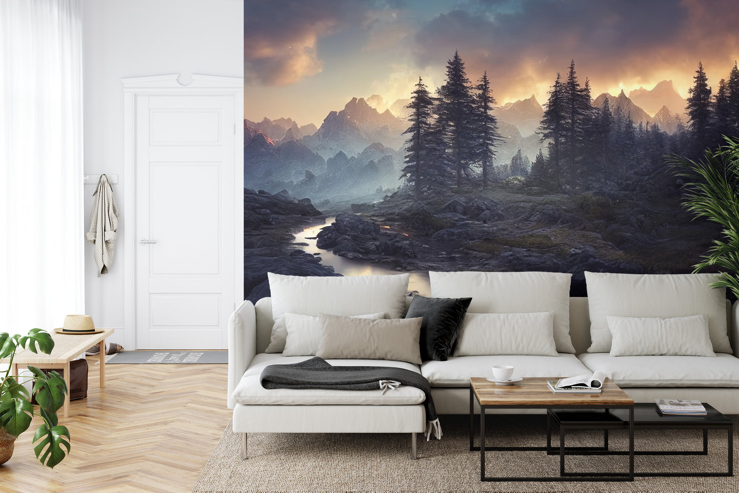 Fototapete Breathtaking Nature Mountain Landscape, 3D