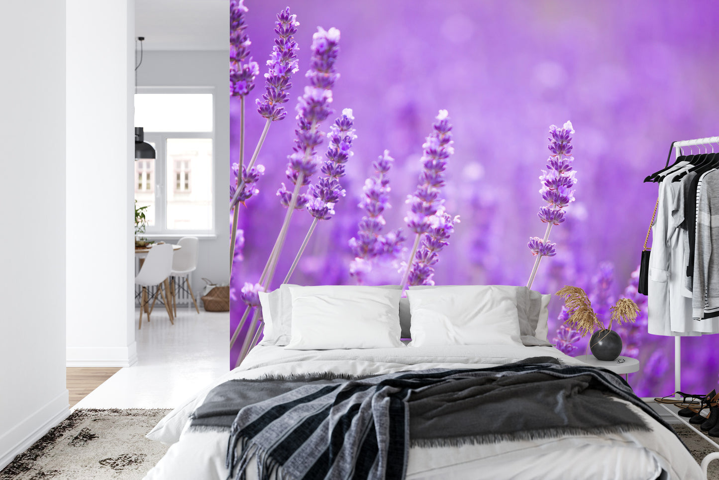 Fototapete Lavendel Blumen