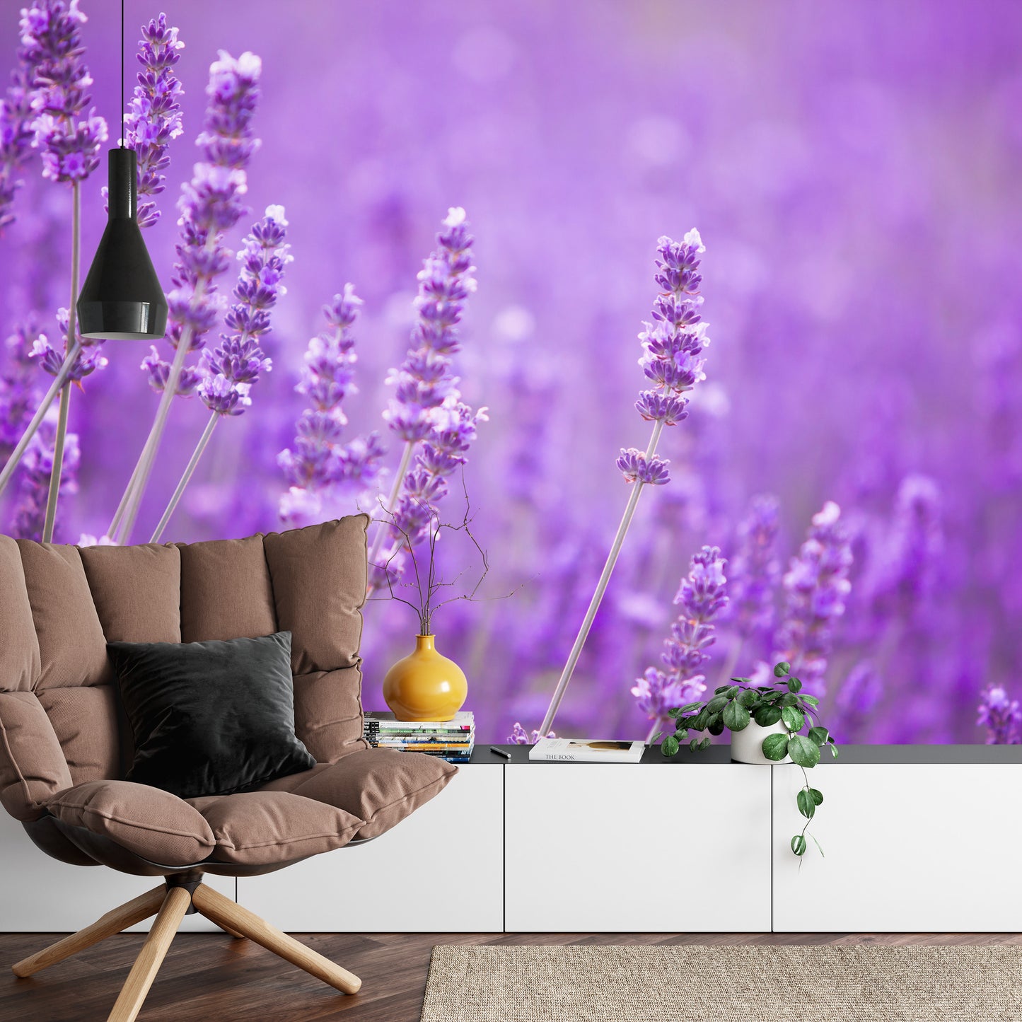 Fototapete Lavendel Blumen
