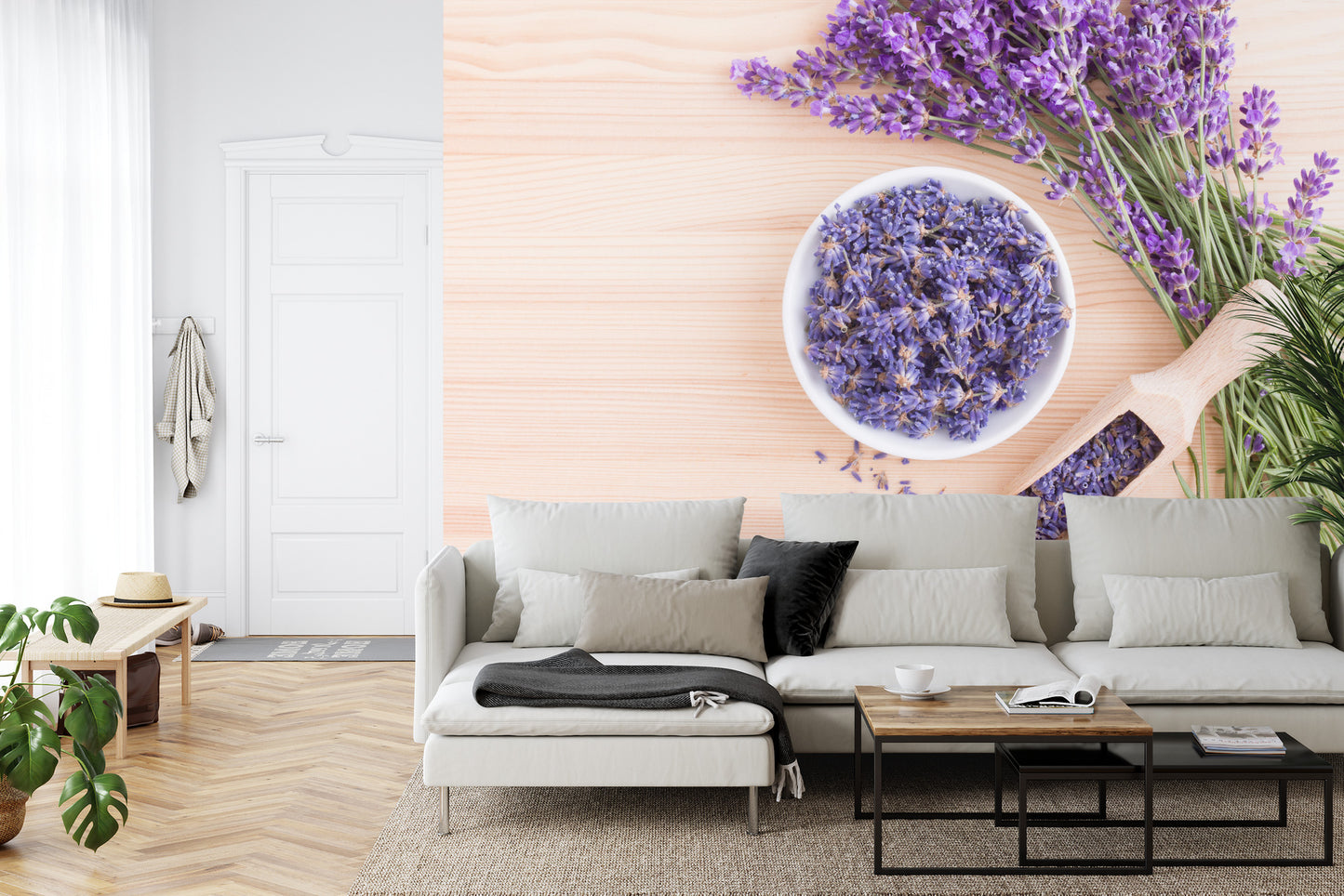 Fototapete Lavendel Blumen
