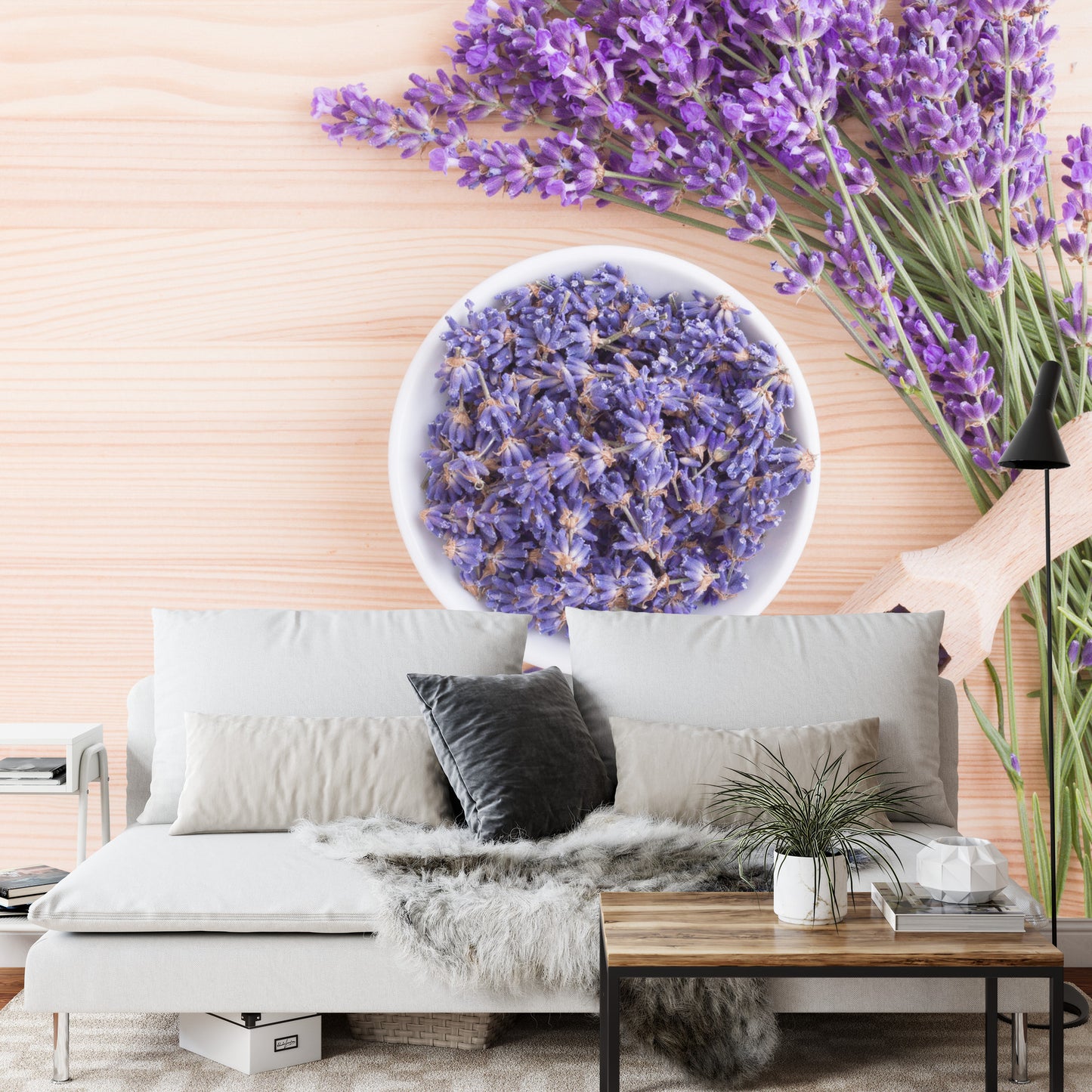 Fototapete Lavendel Blumen