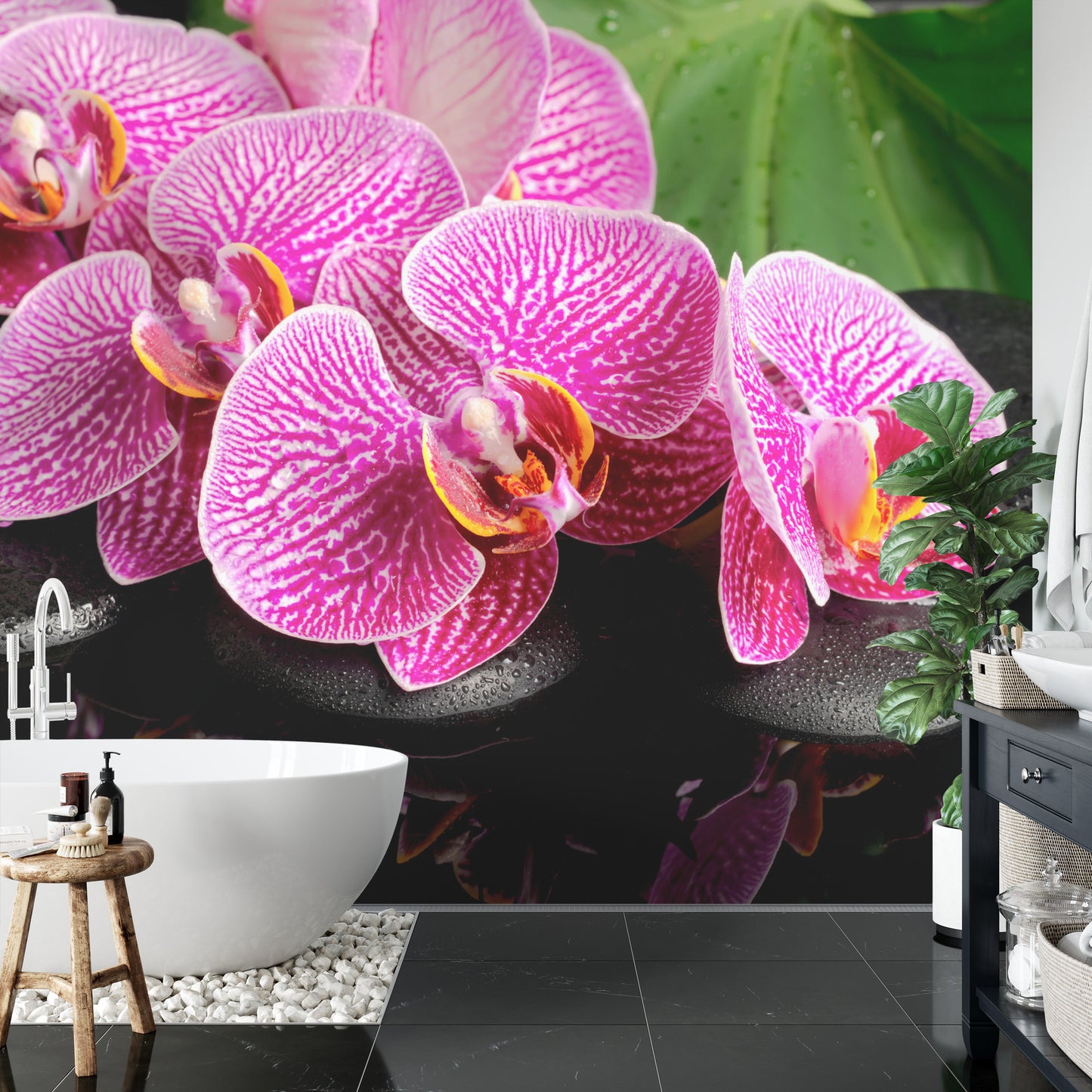 Fototapete Orchidee Spa