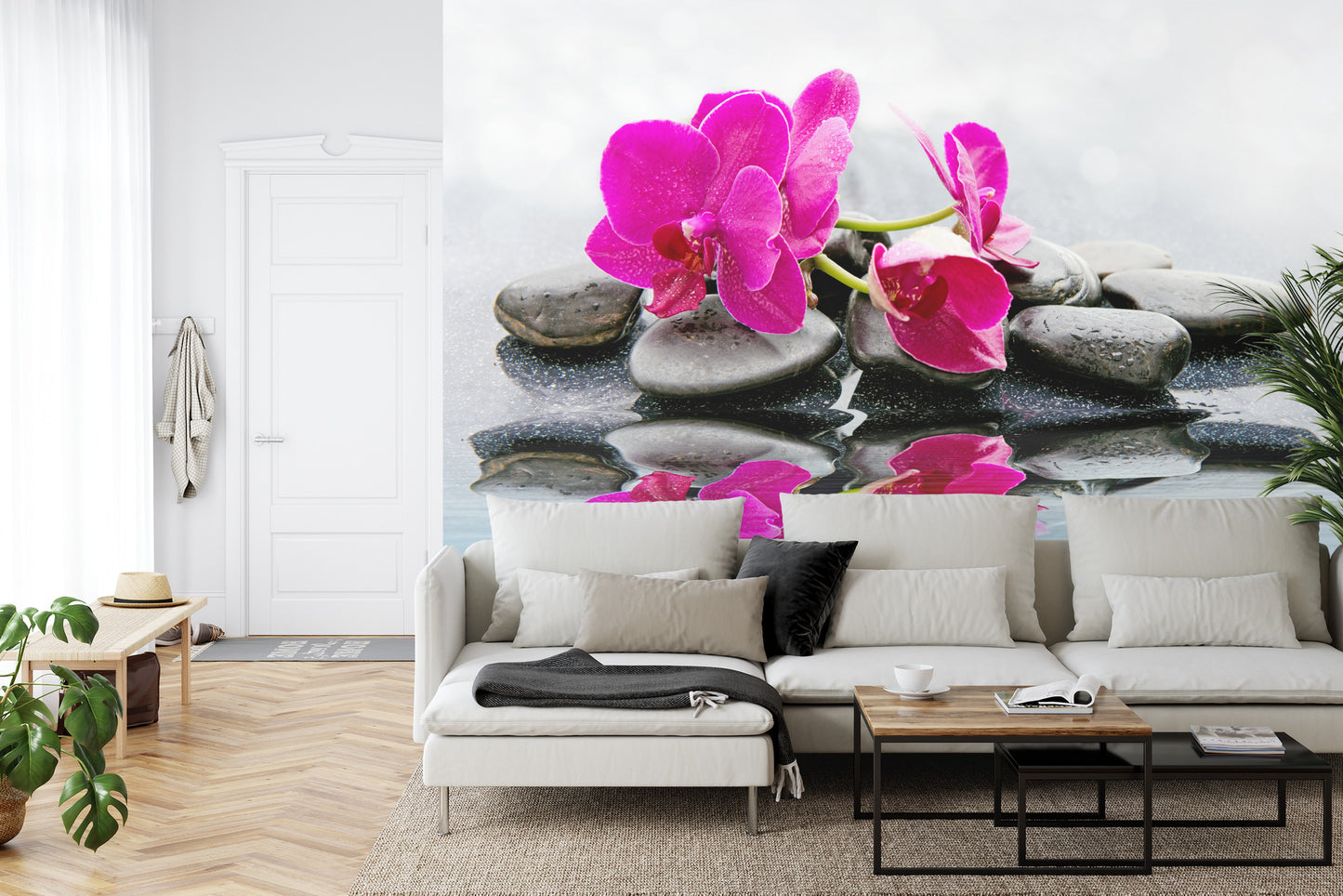 Fototapete Schöne Orchidee Spa