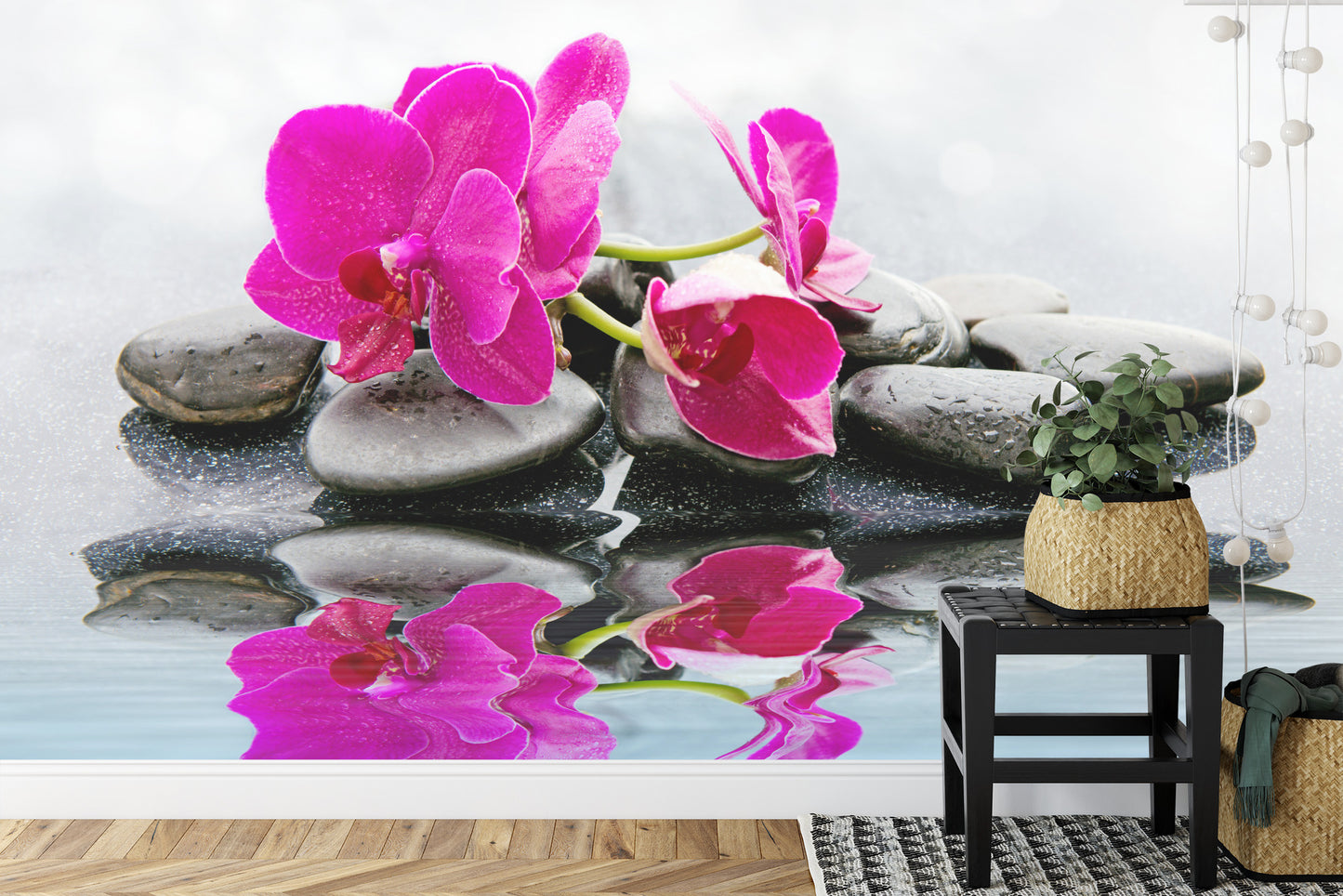 Fototapete Schöne Orchidee Spa