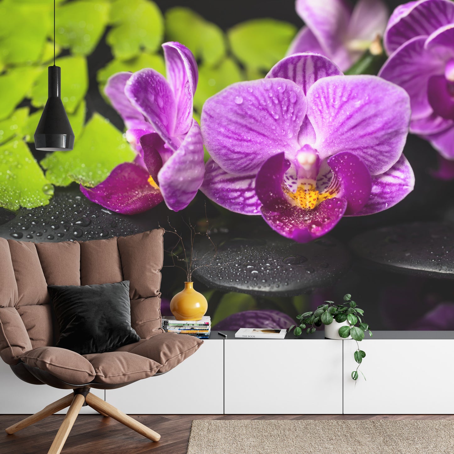 Fototapete Orchidee Spa
