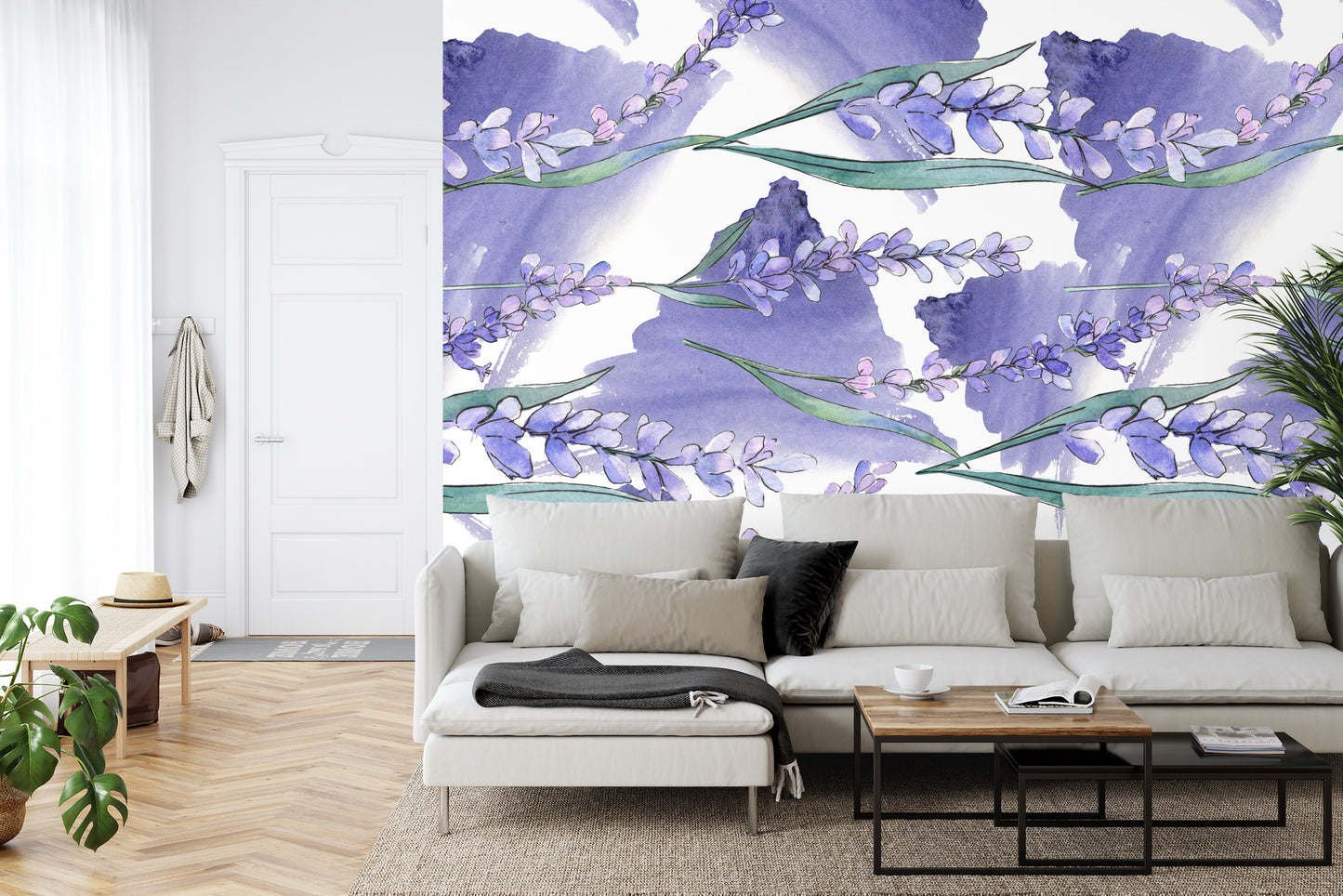 Fototapete Lavendel Blumen