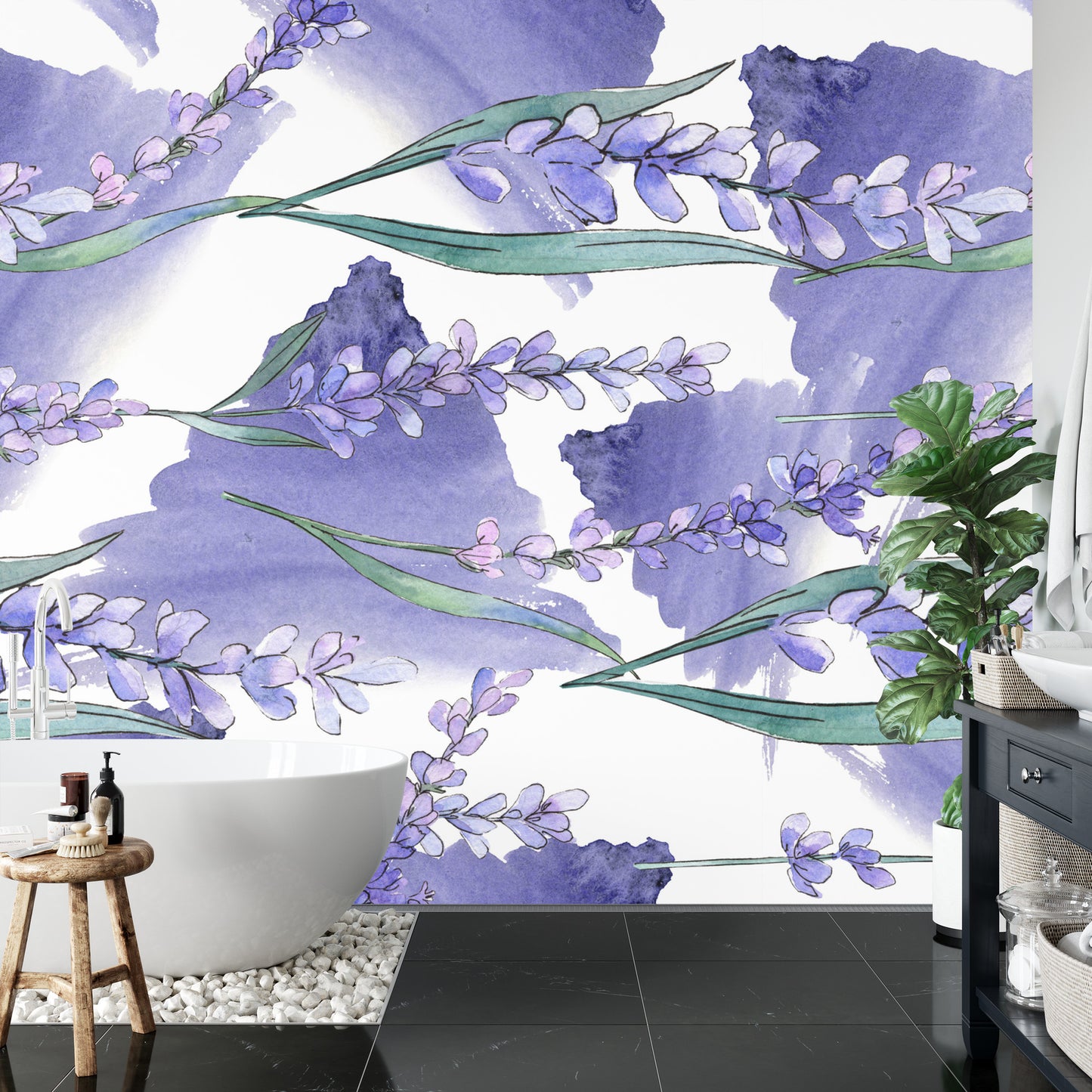 Fototapete Lavendel Blumen