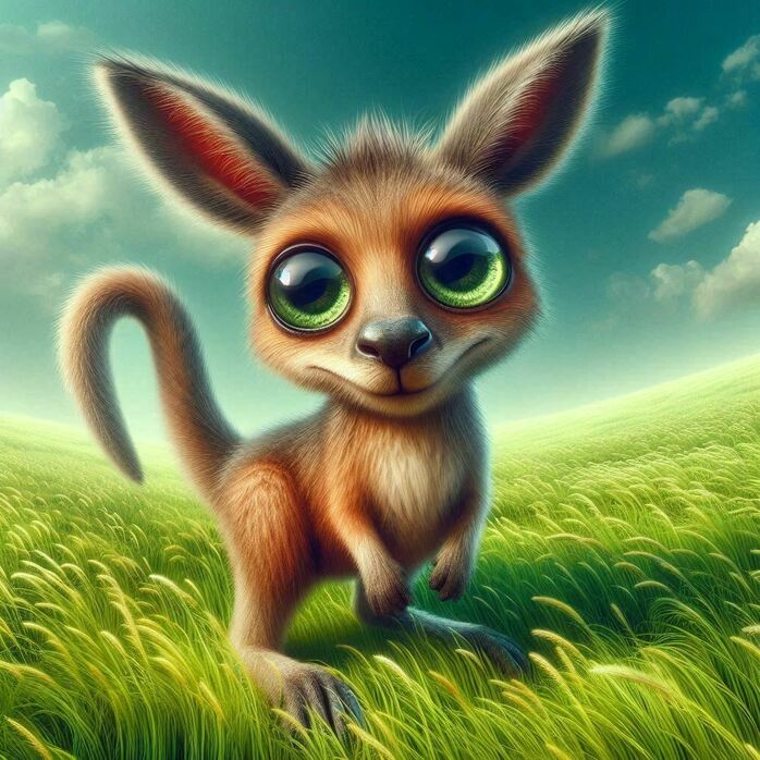 Leinwandbild Kangaroo Ben