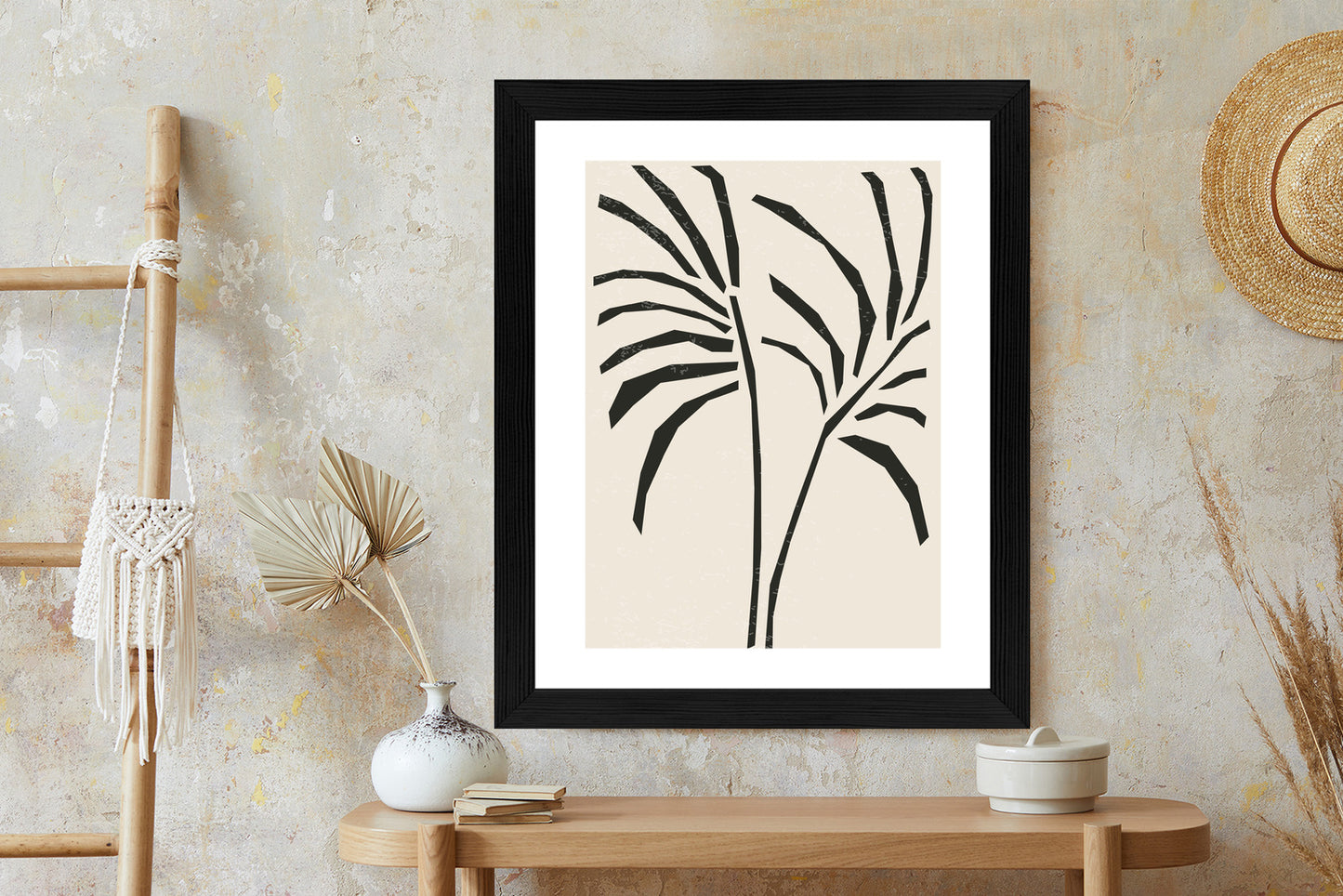 Poster Blätter Im Matisse-Stil