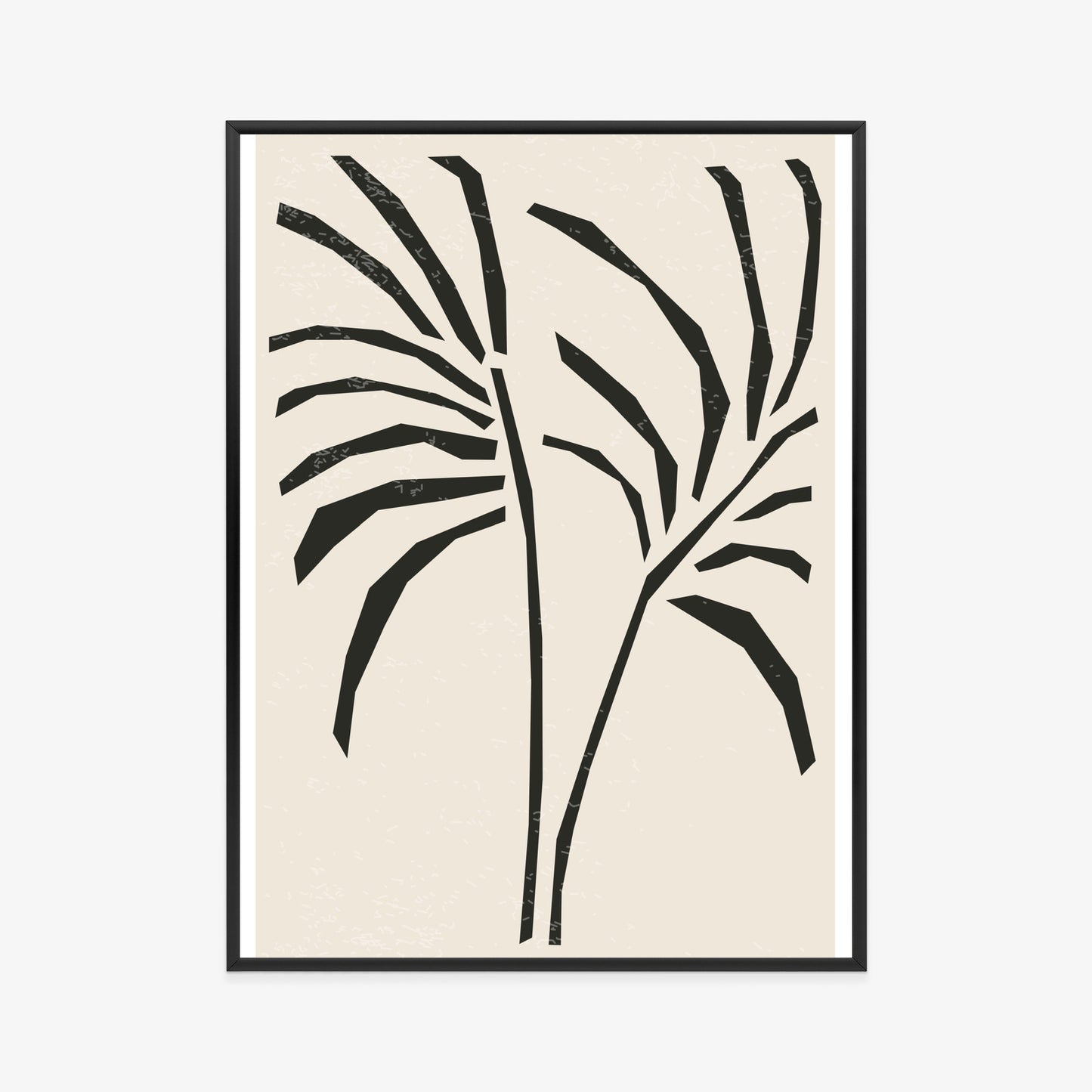 Poster Blätter Im Matisse-Stil