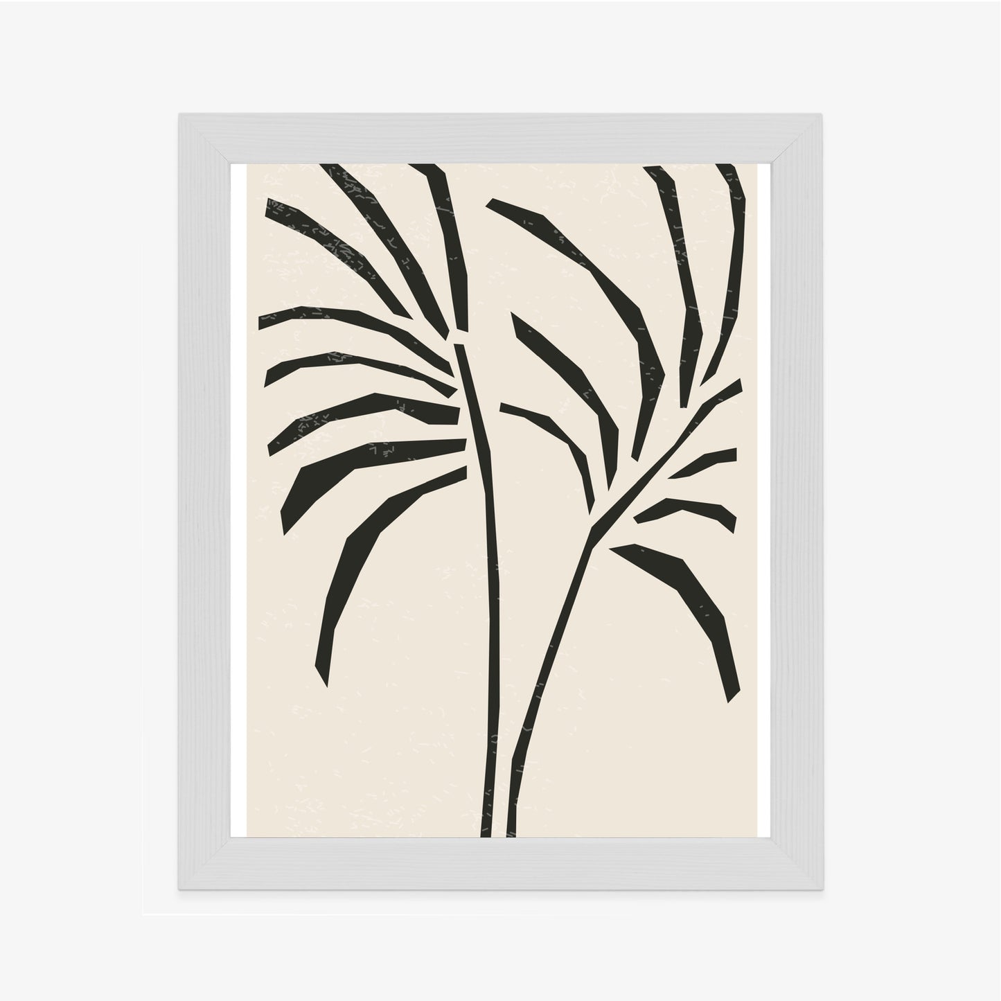 Poster Blätter Im Matisse-Stil
