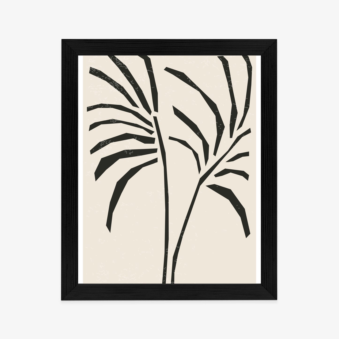 Poster Blätter Im Matisse-Stil