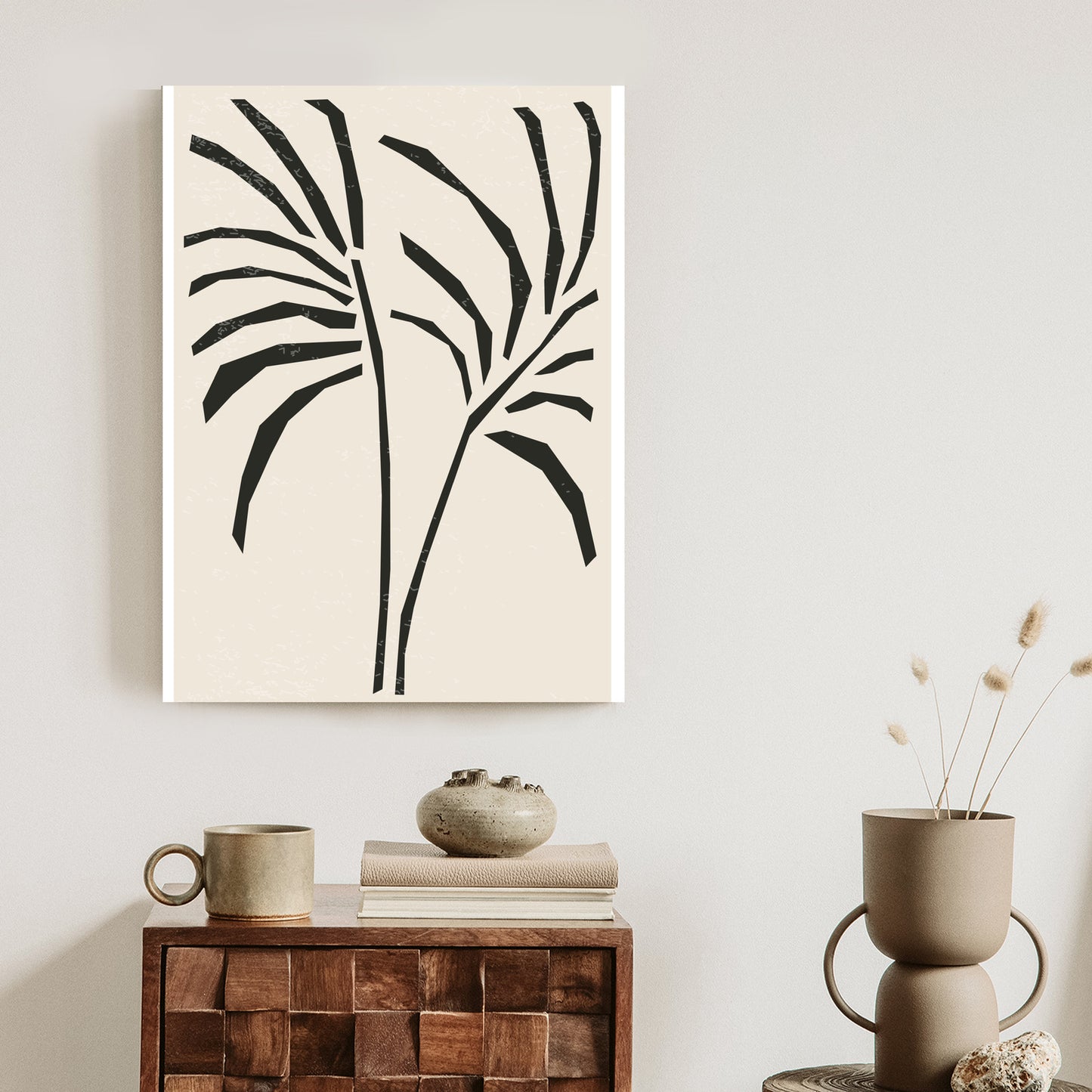 Poster Blätter Im Matisse-Stil