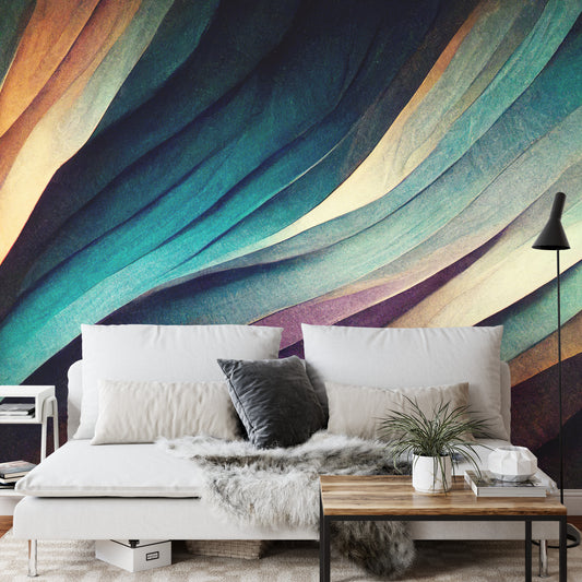 Fototapete Organic Lines As Abstract Wallpaper Background Design