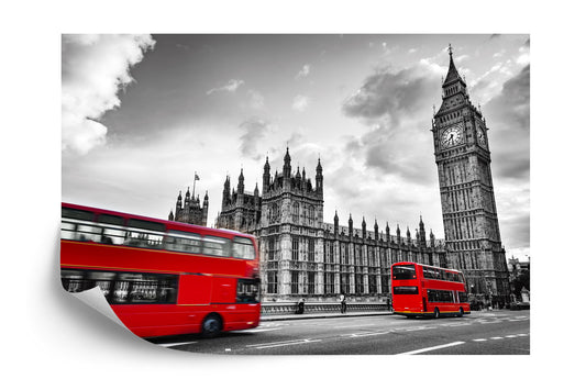 Fototapete London Schwarz Und Weiß