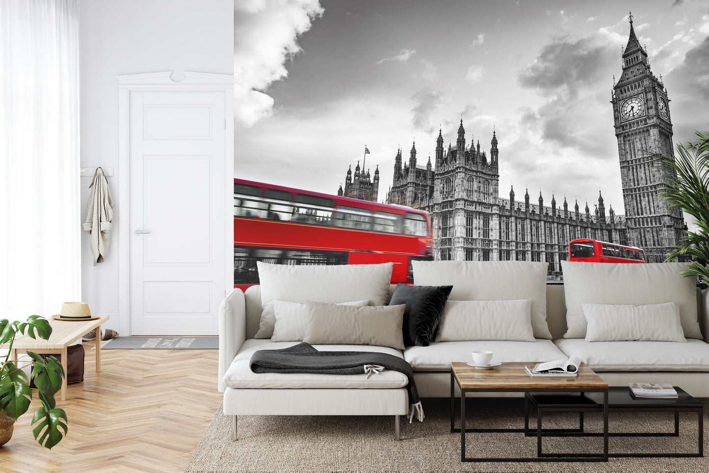 Fototapete London Schwarz Und Weiß