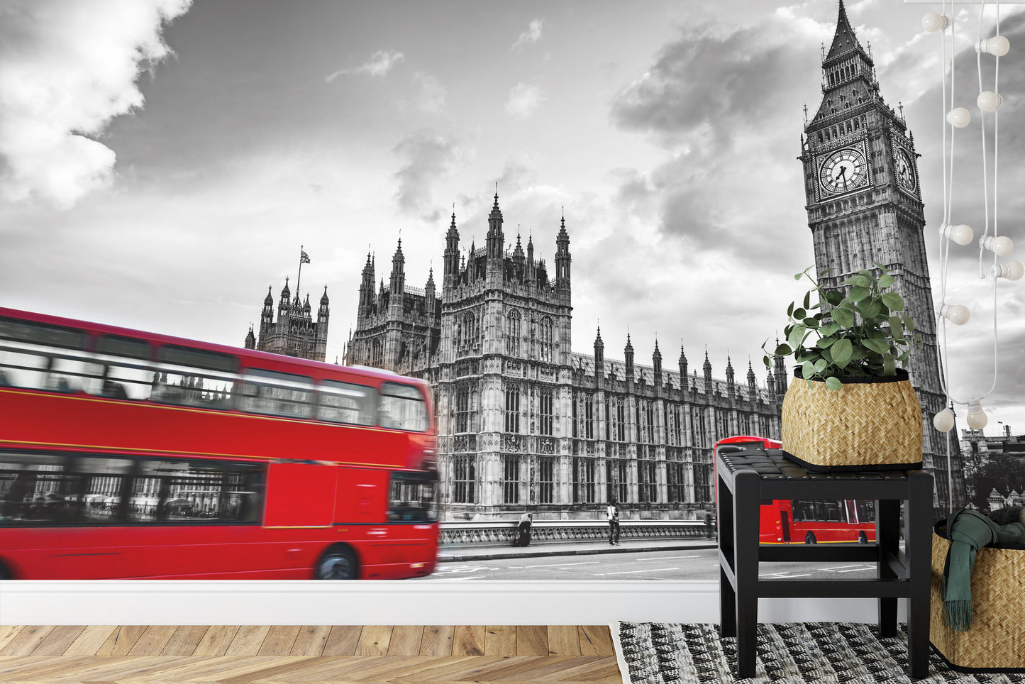 Fototapete London Schwarz Und Weiß