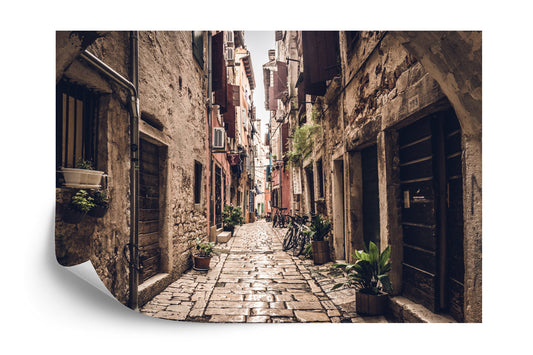 Fototapete Gasse Übergang
