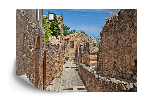 Fototapete Italienische Straße