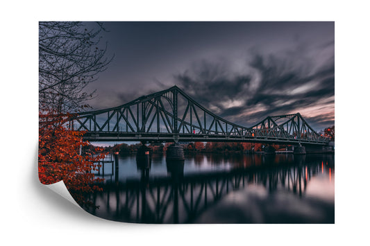 Fototapete 3D-Brücke
