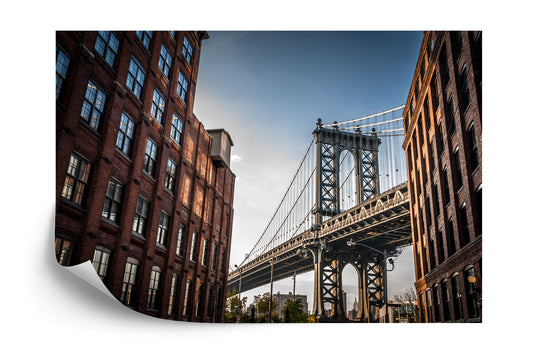 Fototapete 3D-Brücke