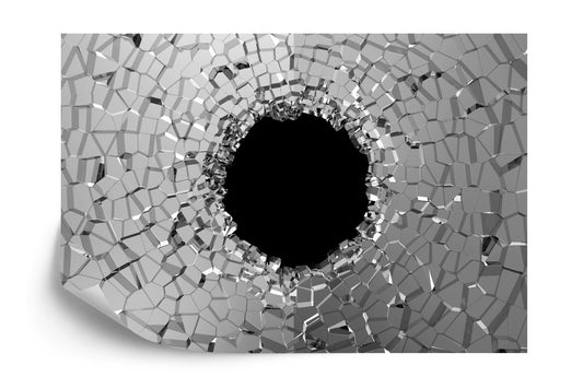 Fototapete Abstrakter Tunnel 3D Effekt
