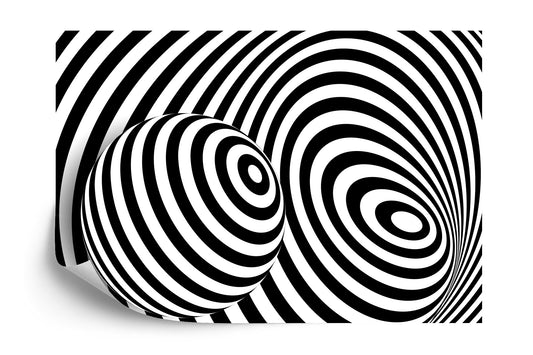 Fototapete 3D-Kugel