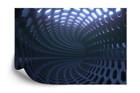 Fototapete 3D Tunnel - Abstraktion