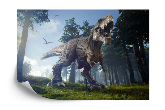 Fototapete Tyrannosaurus Im Wald