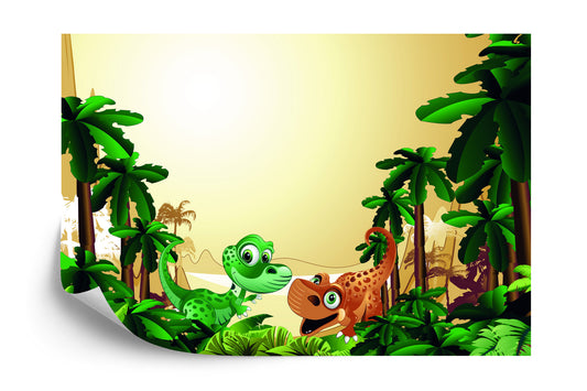 Fototapete Für Kinder - Dinosaurier