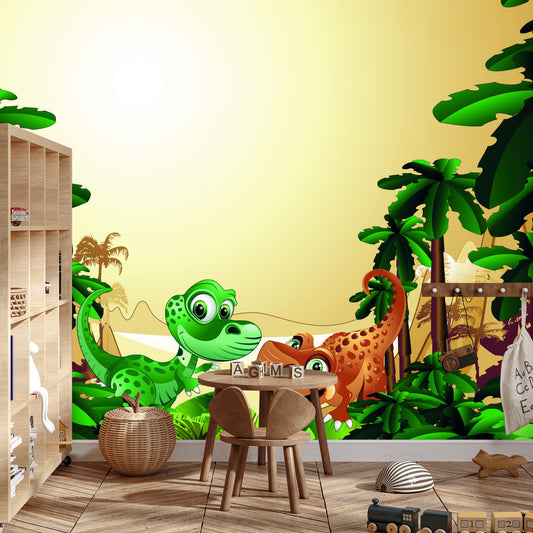 Fototapete Für Kinder - Dinosaurier