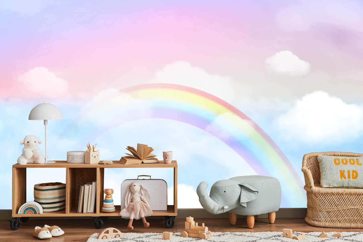 Fototapete Regenbogen Im Himmel