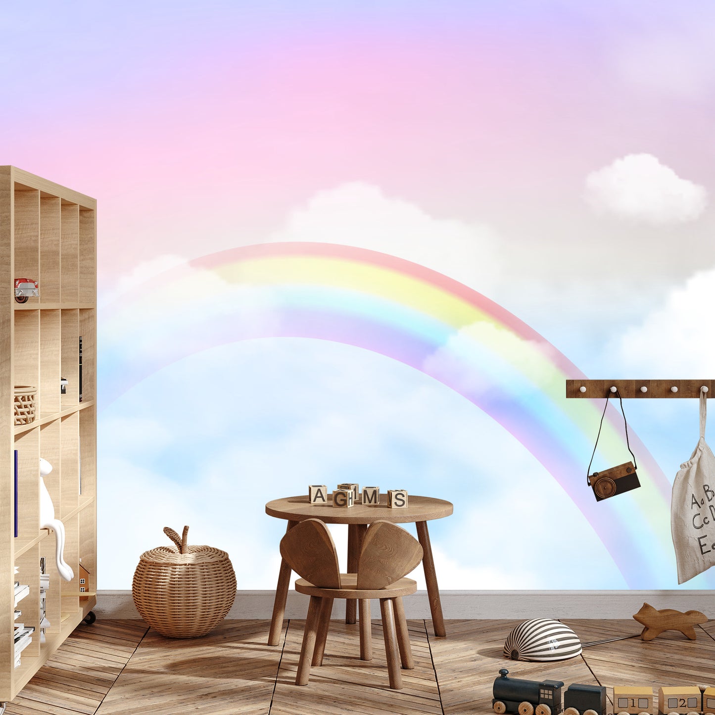 Fototapete Regenbogen Im Himmel