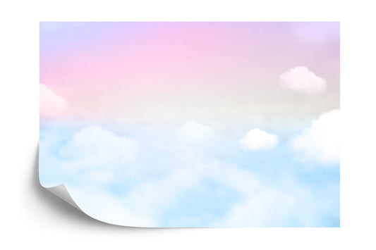 Fototapete Bunter Zarter Himmel