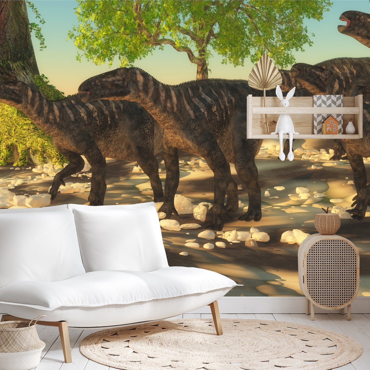 Fototapete Dinosaurier Und Natur