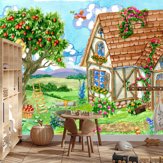 Fototapete Für Kinder - Landhaus