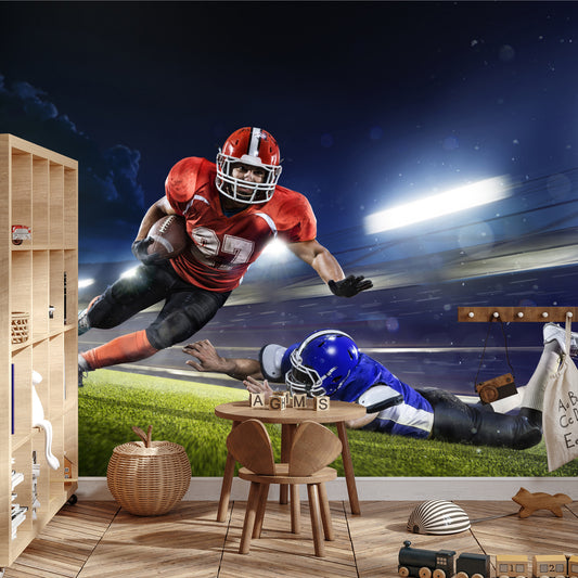 Fototapete American Football Im Stadion