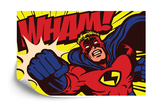 Fototapete Comic-Superheld