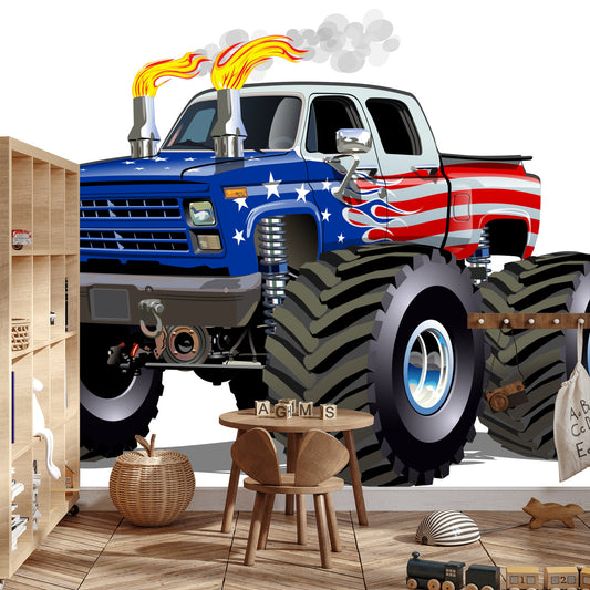 Fototapete Amerikanischer Monster Truck