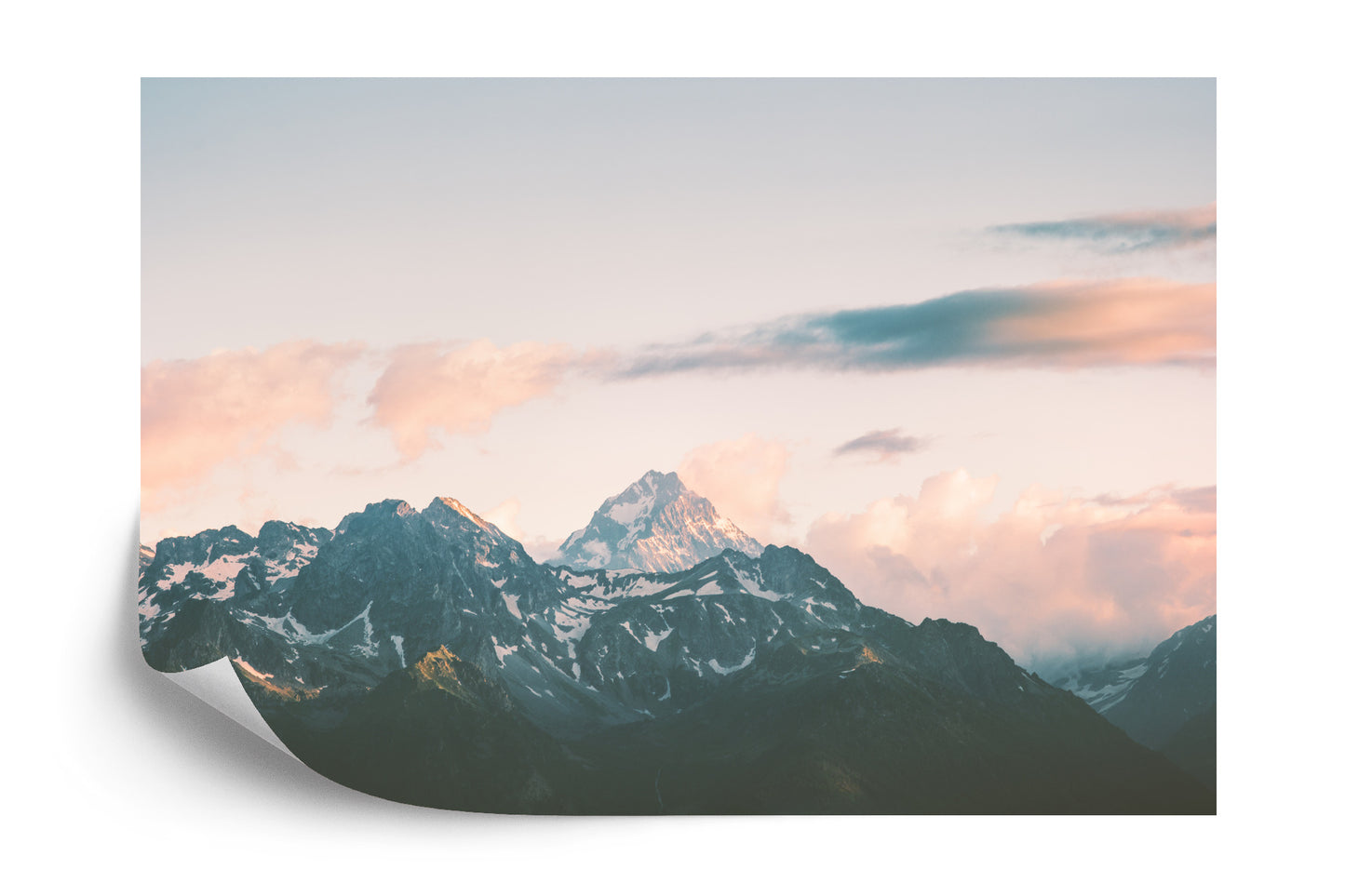 Fototapete Bergspitzen