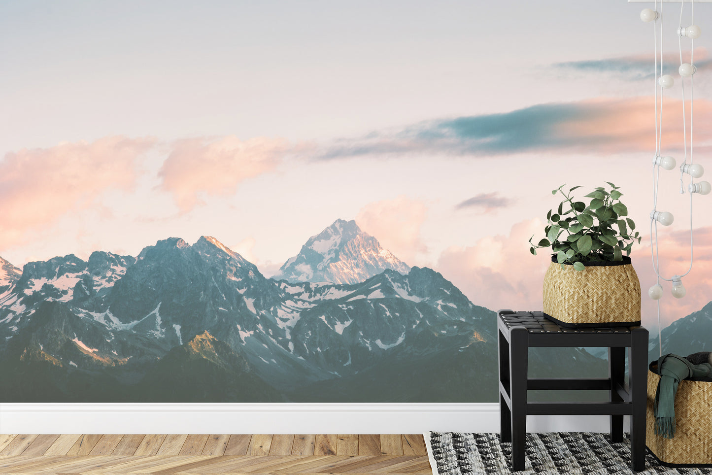 Fototapete Bergspitzen