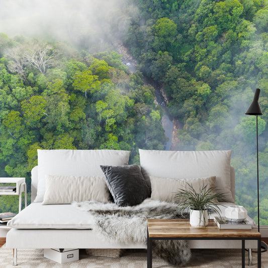 Fototapete Wald Im Nebel